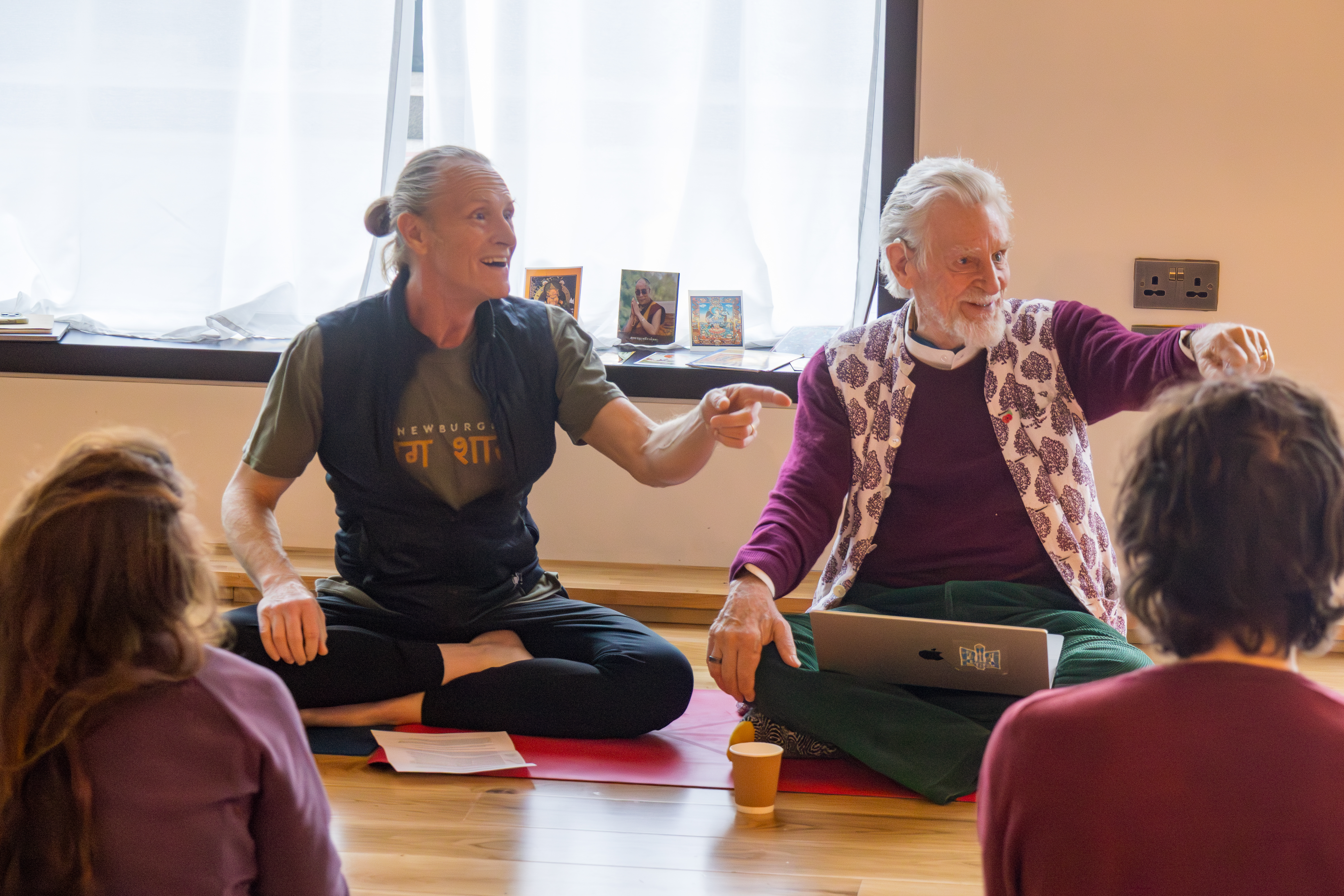 Robert Thurman and John Campbell